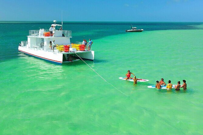 All-Inclusive Sandbar Safari with Dolphin Playground Encounter - Jewfish Basin: second sandbar energy with a different feel