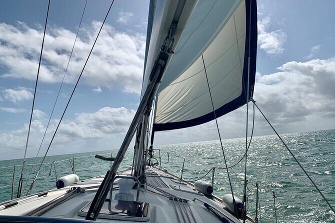 Day Sailing Adventure in the Florida Marine Sanctuary - Boot Key Harbor mooring-field views to start the trip right