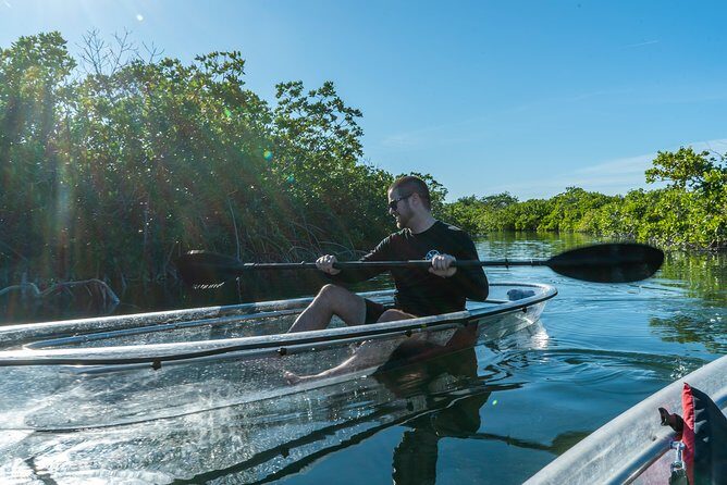 Guided Clear Kayak Eco-Tour Near Key West - Tandem kayaking logistics: sharing the view