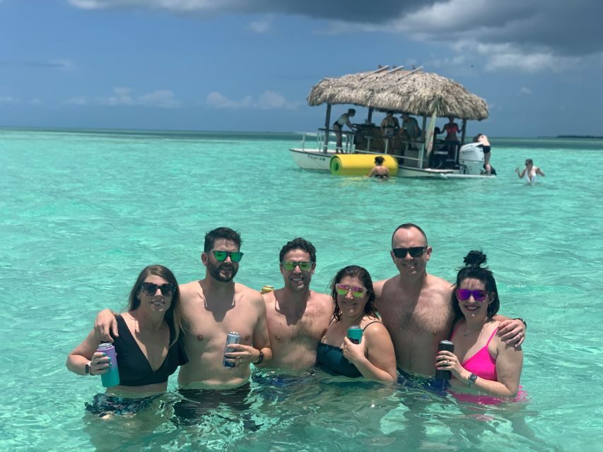 Key West: 4-Hour Private Sandbar Cruise on a Tiki Bar Boat - A Floating Tiki Bar With Real Sandbar Time