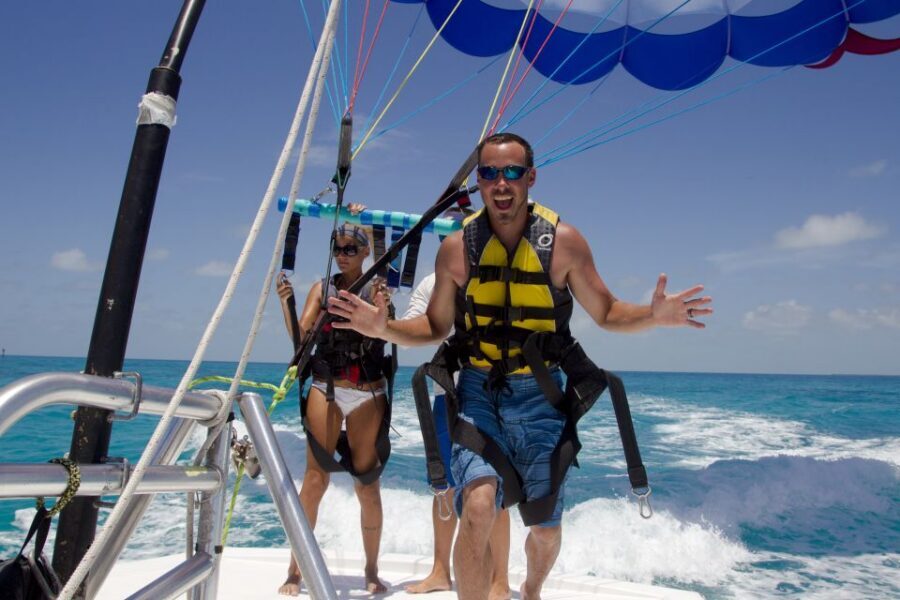Key West: All-Inclusive Water Sports Package with Lunch - The floating inflatable park: 10 activities, one rotation
