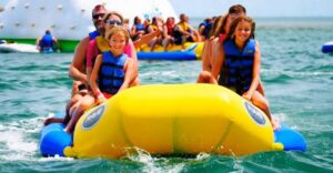 Key West: All-Inclusive Water Sports Package with Lunch - Entering the Florida Marine Sanctuary zone