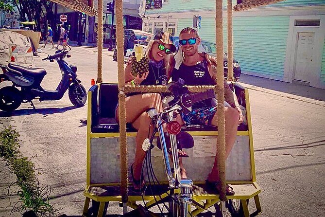 Key West Conch Republic Tiki Pedicab Experience by Kokomo Cabs - Riding Key West the Conch Republic Way on a Private Tiki Pedicab