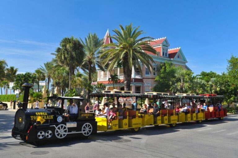 Key West Conch Train Tour - Getting on at Conch Tour Train Station (303 Front Street) and Timing Your Day