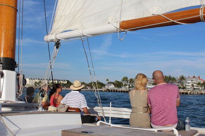 Key West Day Sail on Schooner America 2.0 with 2 Drinks - Sunset Pier vibes: when the captain runs the shoreline