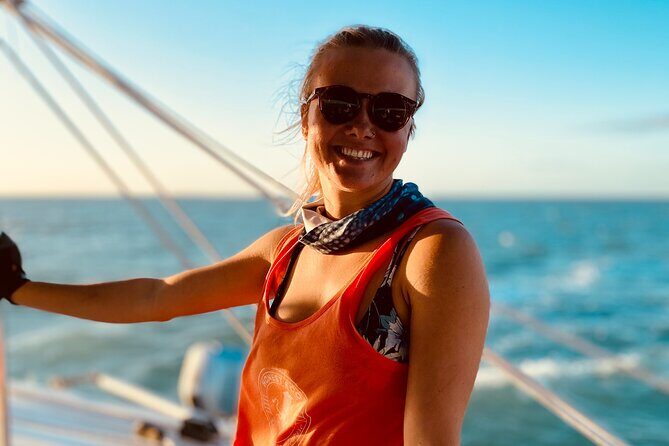Key West Dolphin Watch and Sunset Sail on Catamaran - Snacks, Reusable Bottles, and the BYOB Setup