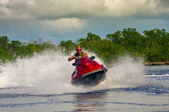 Key West Island Jetski Tour: Double Passenger Jetski - Key highlights from the water