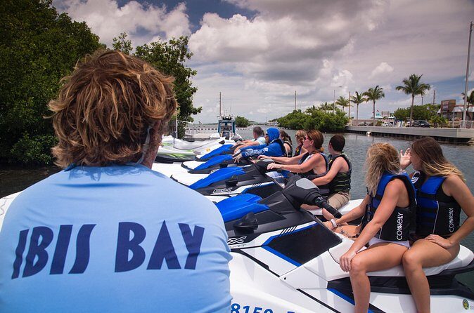 Key West Island Jetski Tour: Double Passenger Jetski - Price and value: jetski included, private transport not included