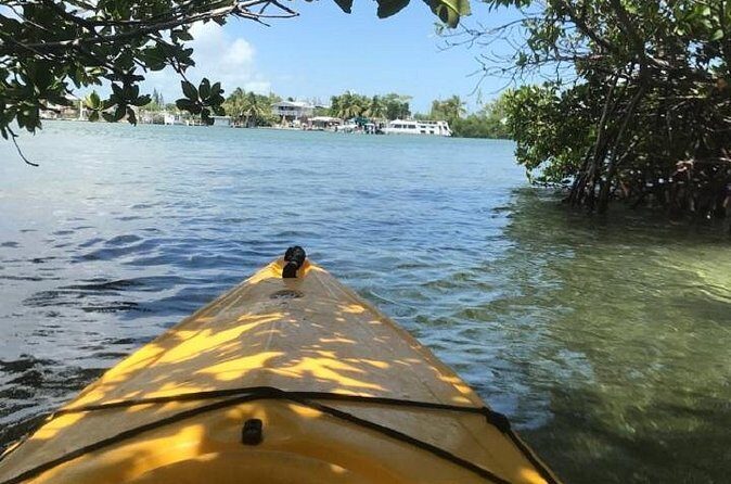 Key West Kayak Rental - Navigation reality check: great map, but study it before you go