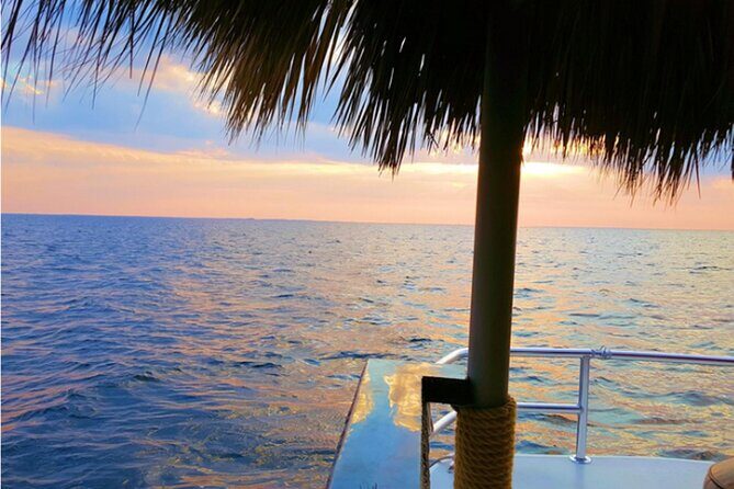 Key West: Private Sunset Cruise on an Authentic Tiki Bar Boat - Family-Friendly, Friends, or a Romantic Sunset Plan