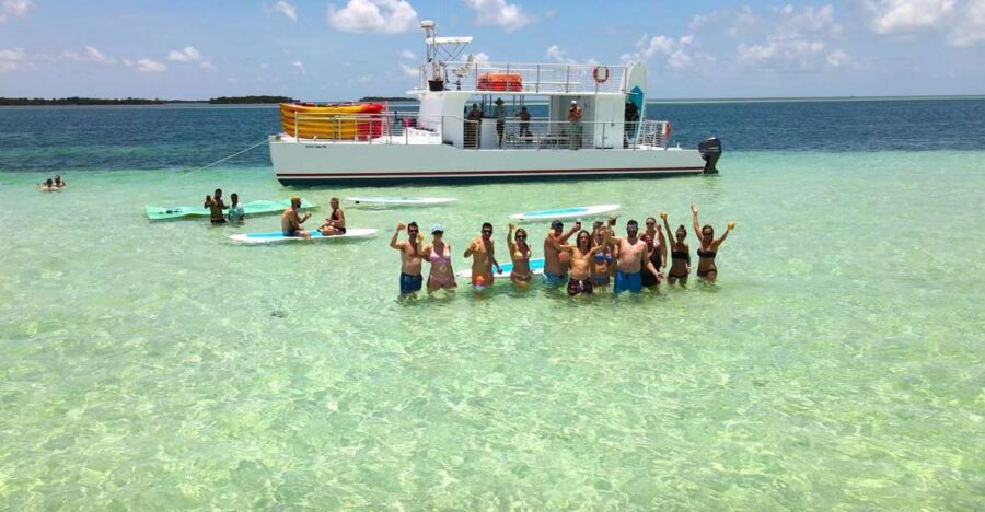Key West: Sandbar Excursion & Kayak Tour with Lunch & Drinks - The Boat Cruise: Crystalline Water and Real Wildlife Odds