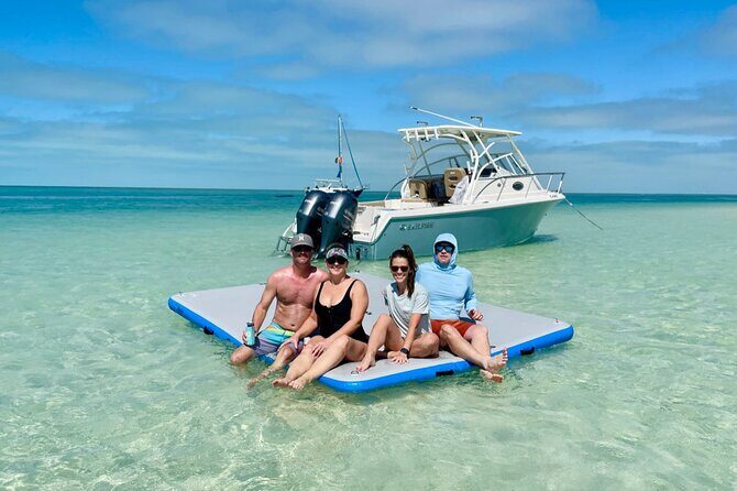 Key West Sandbar Fishing Snorkel Catch and Cook Excursions - Meeting at Garrison Bight and heading out for a sandbar day