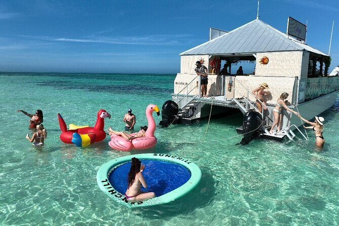 Key West Sandbar Safari on One of a Kind Tiki Boat - Comfort and Group Size: Why a Max of 35 Matters