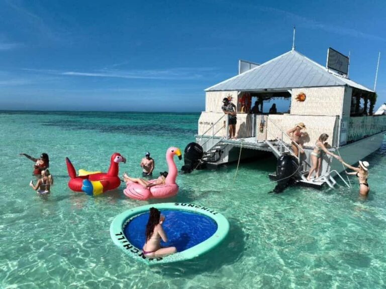 Key West: Sandbar Safari Tiki Cruise - The Lazy Lady tiki cruise: what you’re actually doing for 210 minutes