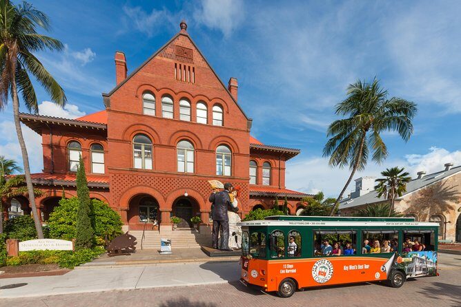 Key West Shore Excursion: Hop-On Hop-Off Trolley Tour - The Ride: Orange-and-Green Trolleys with Live Stories