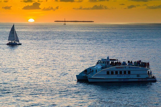 Key West Sunset Cruise: Dinner, Live Music & Drinks Included - The Route: Mallory Square Views and Marine Sanctuary Pass-By