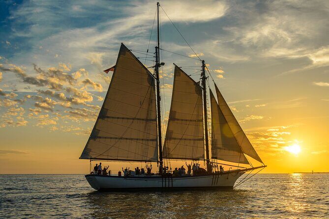 Key West Sunset Sail Aboard Legendary Schooner Appledore - Helping raise the sails on a globe-touring schooner