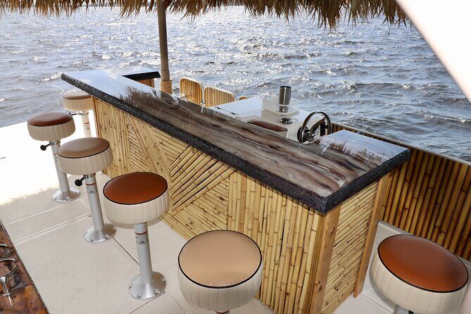 Key West Tiki Bar Boat to Popular Sand Bar with Turquoise Waters - Price and Value: What $564.90 Covers for Up to 6