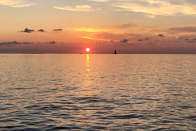 Key West Tiki Bar Sunset Cruise (by the seat) BYOB Adventure - Stop 2: Chase the Horizon for the Green Flash