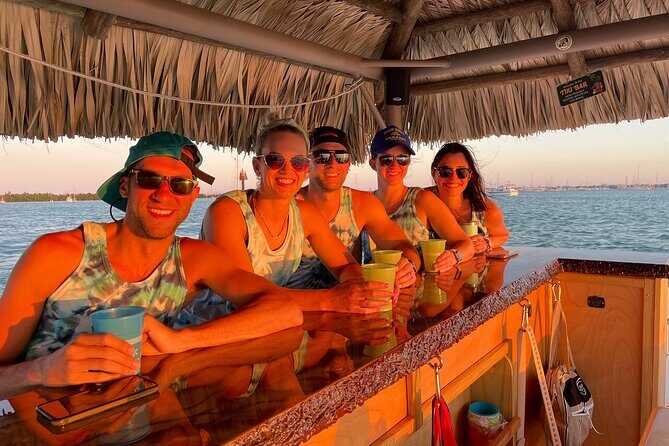 Key West Tiki Bar Sunset Cruise (by the seat) BYOB Adventure - Stop 3: Fleming Key and the Return Around the Keys