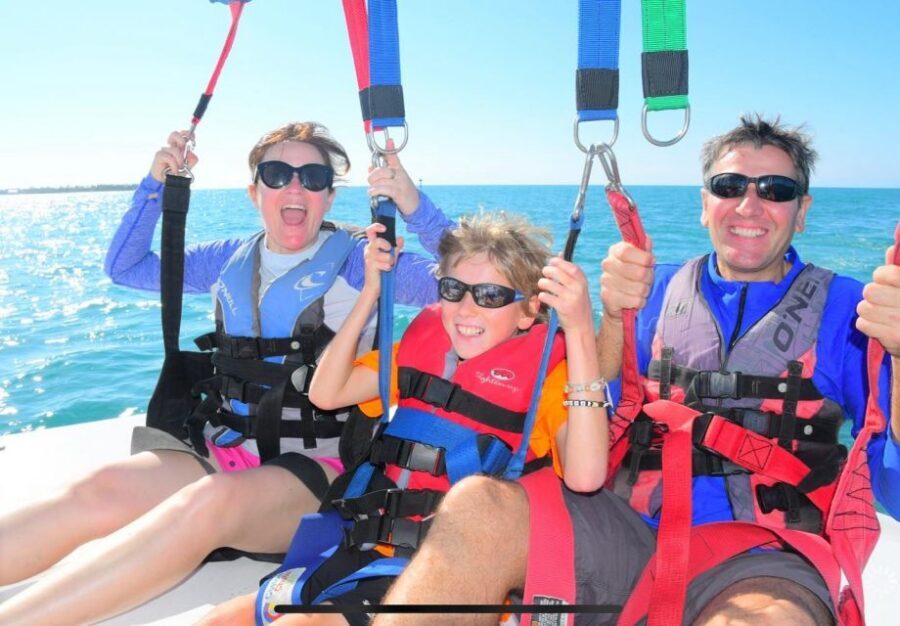 Key West: Ultimate Parasailing Experience - The Crew and New Equipment Factor: Security Without the Stress