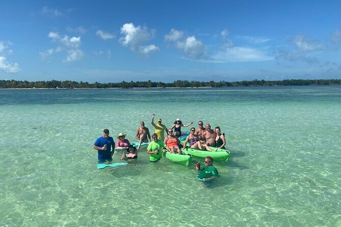 Marathon FL Sandbar Cruise & Sightseeing Adventure - 2.5 Hours on the Sandbar: Kayaks, Paddle Boards, and Float Time
