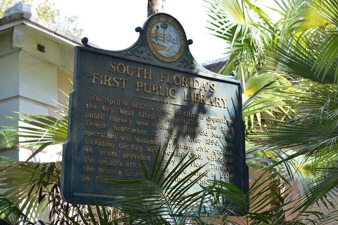 Old Town Key West Literary Walking Tour - Entering Old Town Key West at a real literary starting point