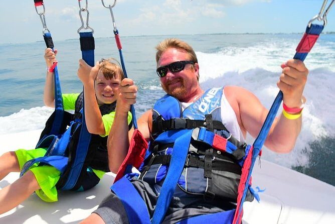 Parasailing over the Historic Key West Seaport - From the seaport to the Marine Sanctuary: what you’ll see up there