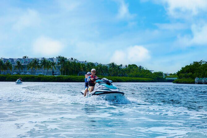 Personalized Key West JetSki Tour for Small Groups Nearly Private - Submarine Pens: Old Navy Base From the Water
