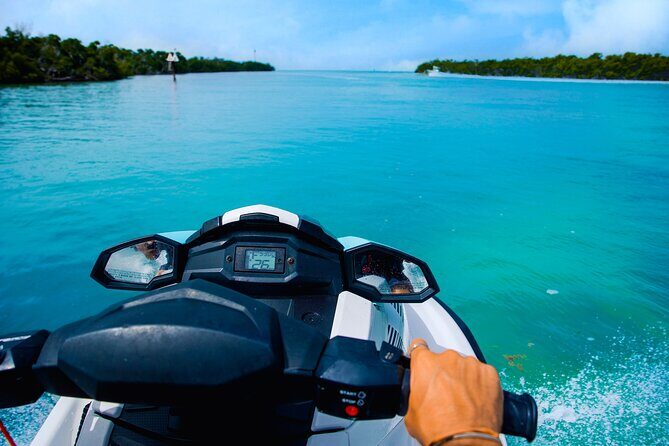 Personalized Key West JetSki Tour for Small Groups Nearly Private - Sandbar Swimming and Selfies (Yes, You Actually Stop)