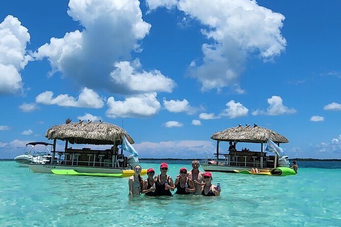 Private 2-Hour Tiki Boat Party in Key West & Mini Sandbar - The Charter Boat Row Cruise and Garrison Bight Story Stops