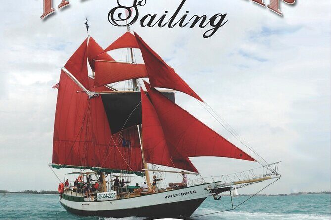 Sunset Sail Cruise in Key West - The Schooner Jolly II Rover: Red Sails and Real Sailing Energy