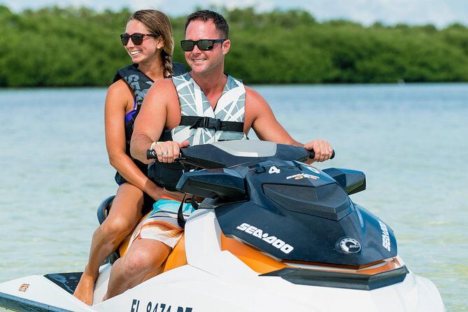 Ultimate Sea Doo Jet Ski Tour of Key West-Additional Rider Free! - The Southernmost Point buoy stop: a Key West classic from the water